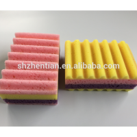 Bathroom Bath Sponge Body Cleaning Washing Shower Pouf Scrubber