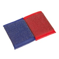 Wholesale kitchen tool power washing sponge pad stainless steel magic pan scrubber