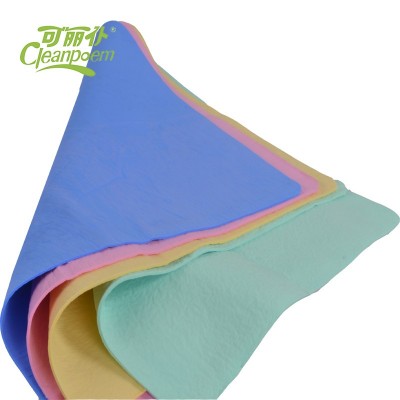 New general style hot sale wholesale colorful pva chamois cloth