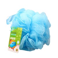 Customer'S Brand Label Plain Color Shower Ball Cleansing Large Bath Shower Ball