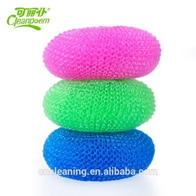 Kitchen cleaning sponge/ Plastic Cleaning scourer Ball