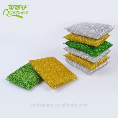 colorful Kitchen Cleanning Sponge Non-scratching Scouring Pad